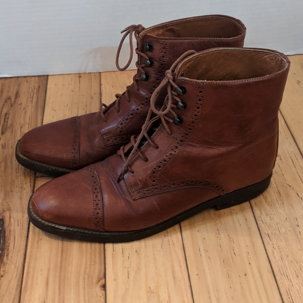 Cole Haan Vintage Leather Ankle Boot Size 7.5